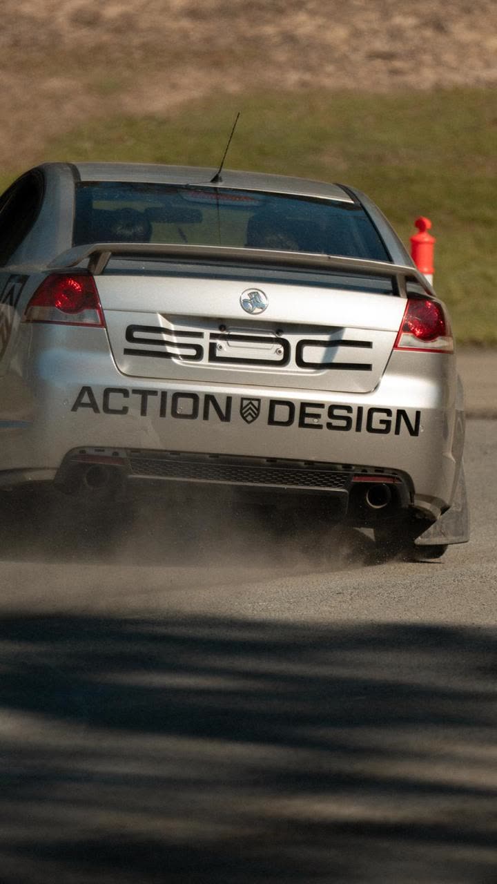 SDC stunt car cornering