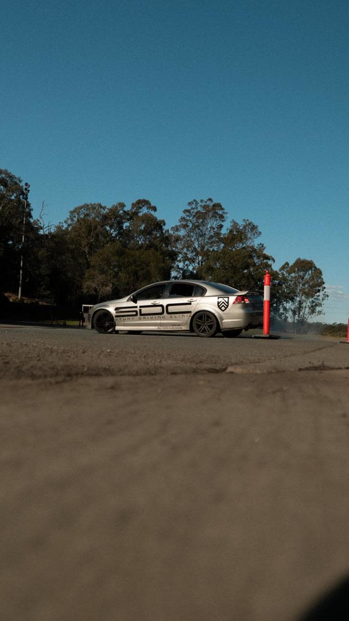SDC car through the cones