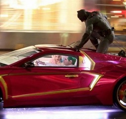 Tim Cody stunt work on a Suicide Squad shoot
